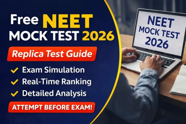 Free NEET Mock Test 2026 online exam simulation